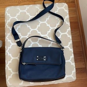 Kate Spade Black nylon crossbody